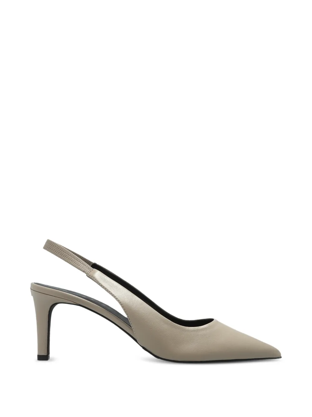 Furla point-toe slingback court sandals - Nude