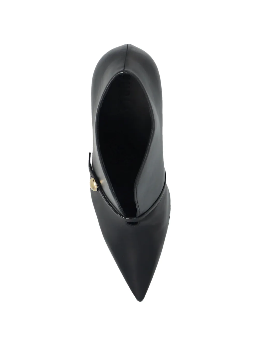 Furla strap heeled boots Zwart