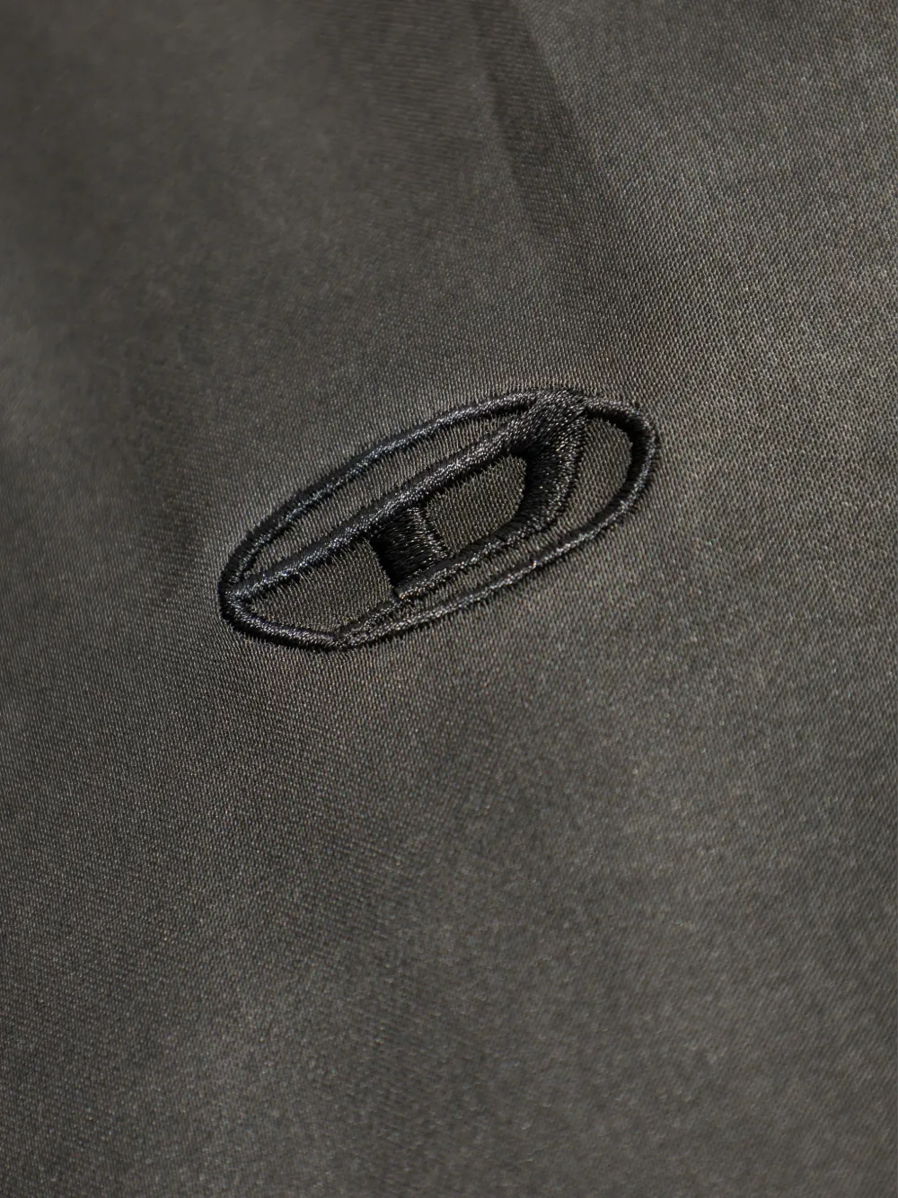 Diesel Overhemd met geborduurd logo Grijs