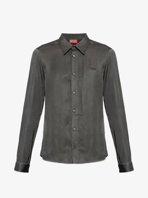Diesel camisa con logo bordado