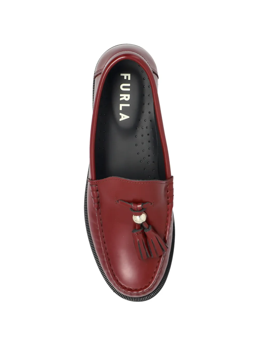 Furla Loafers met kwastjes Rood