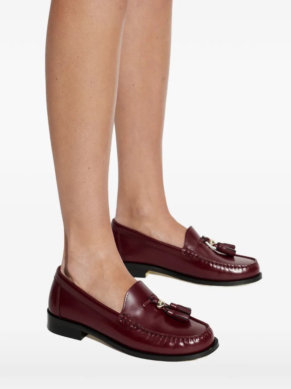 Furla Loafers met kwastjes Rood