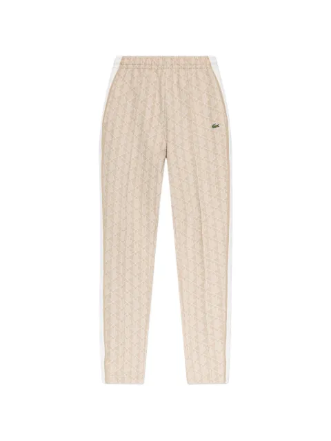 Lacoste patterned track pants