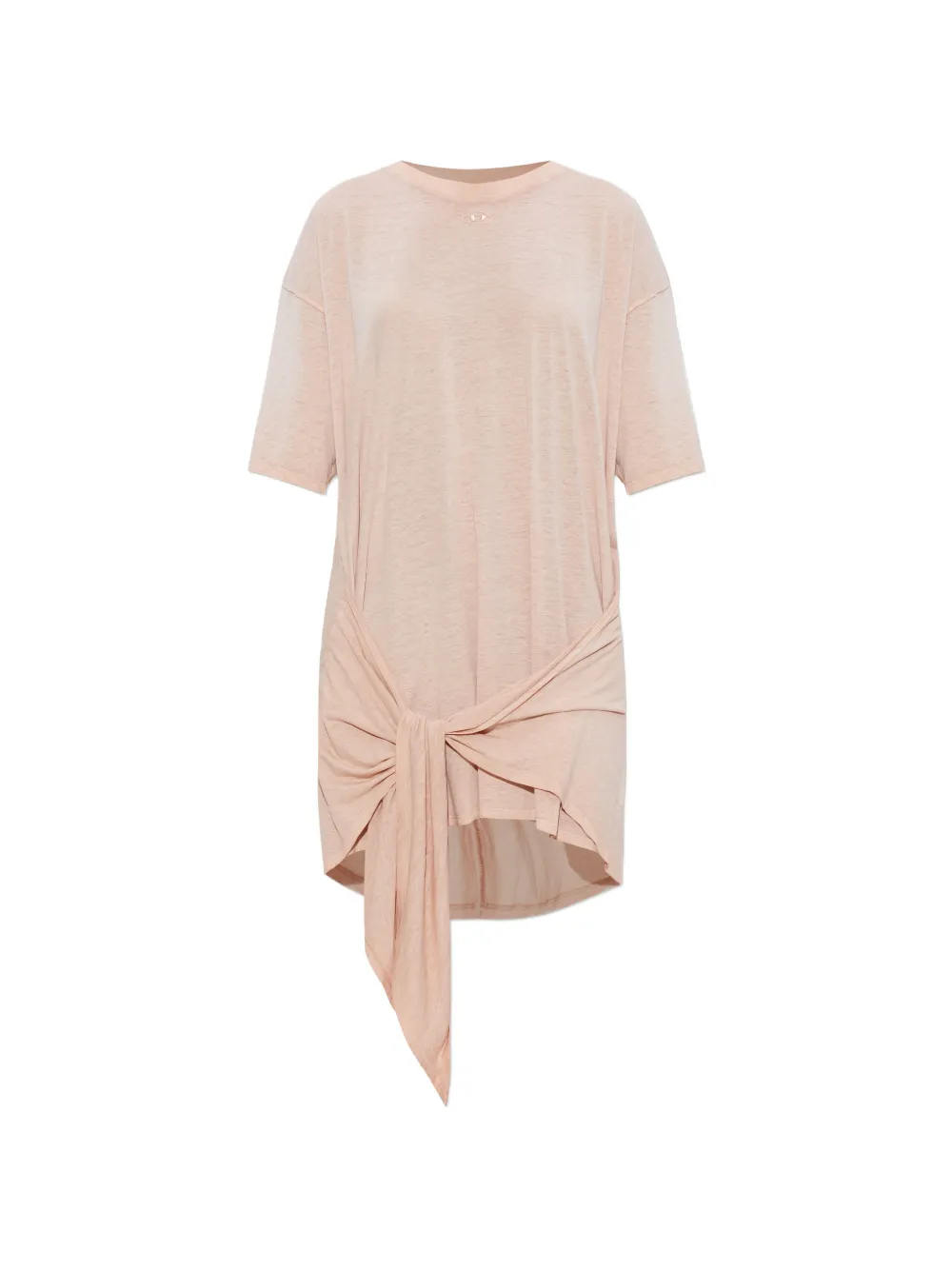 Diesel knot-detail mini dress - Toni neutri