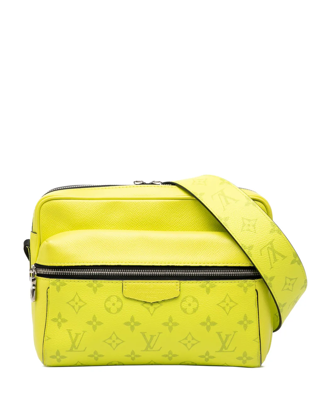 Louis Vuitton Pre-Owned 2019 Monogram Taigarama Outdoor Messenger crossbody bag - Giallo