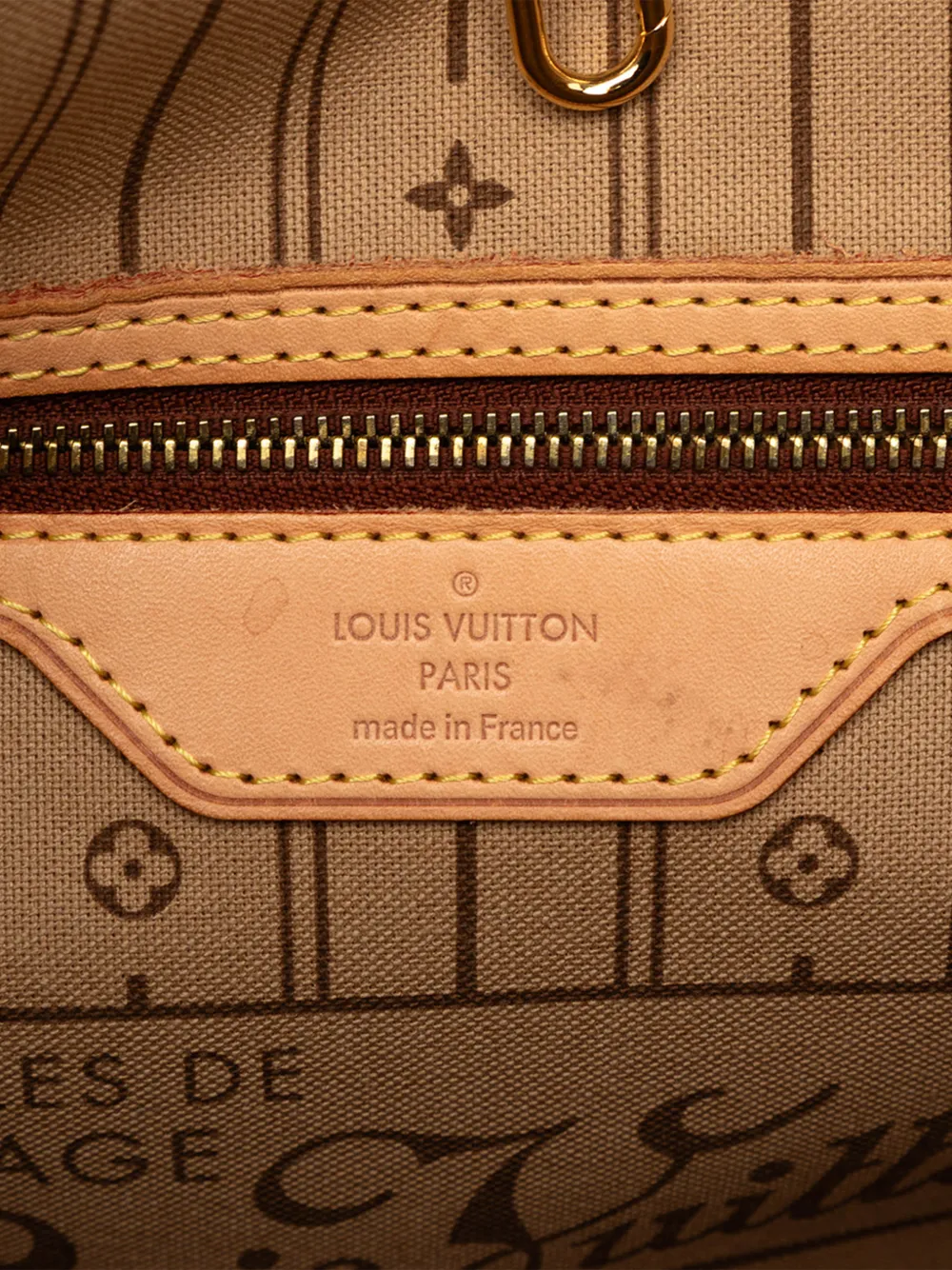2010 Monogram Neverfull Mm Tote Bag