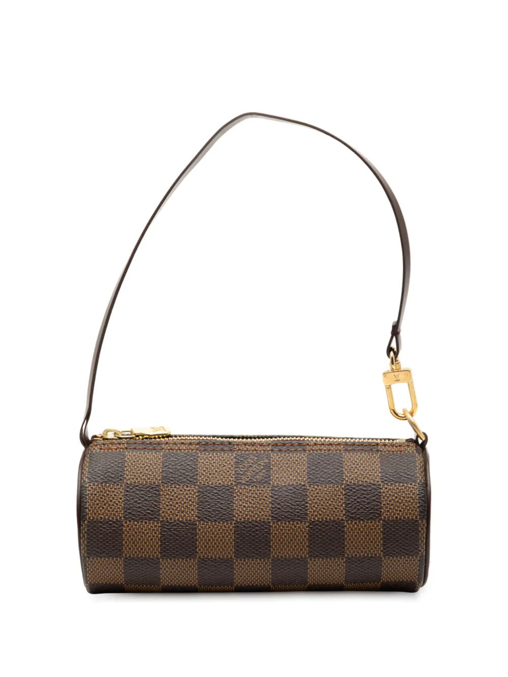 Louis Vuitton Pre-Owned 1990-2020 Damier Ebene Papillon Pochette handbag - Marrone