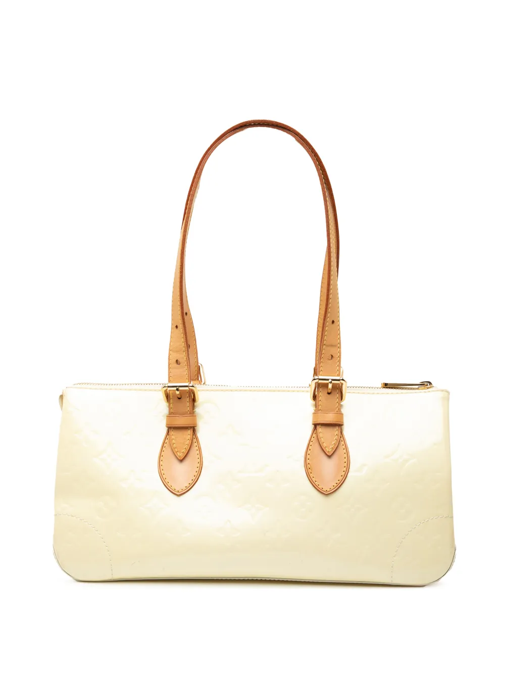 Louis Vuitton Pre-Owned 2007 Monogram Vernis Rosewood Avenue shoulder bag - Bianco