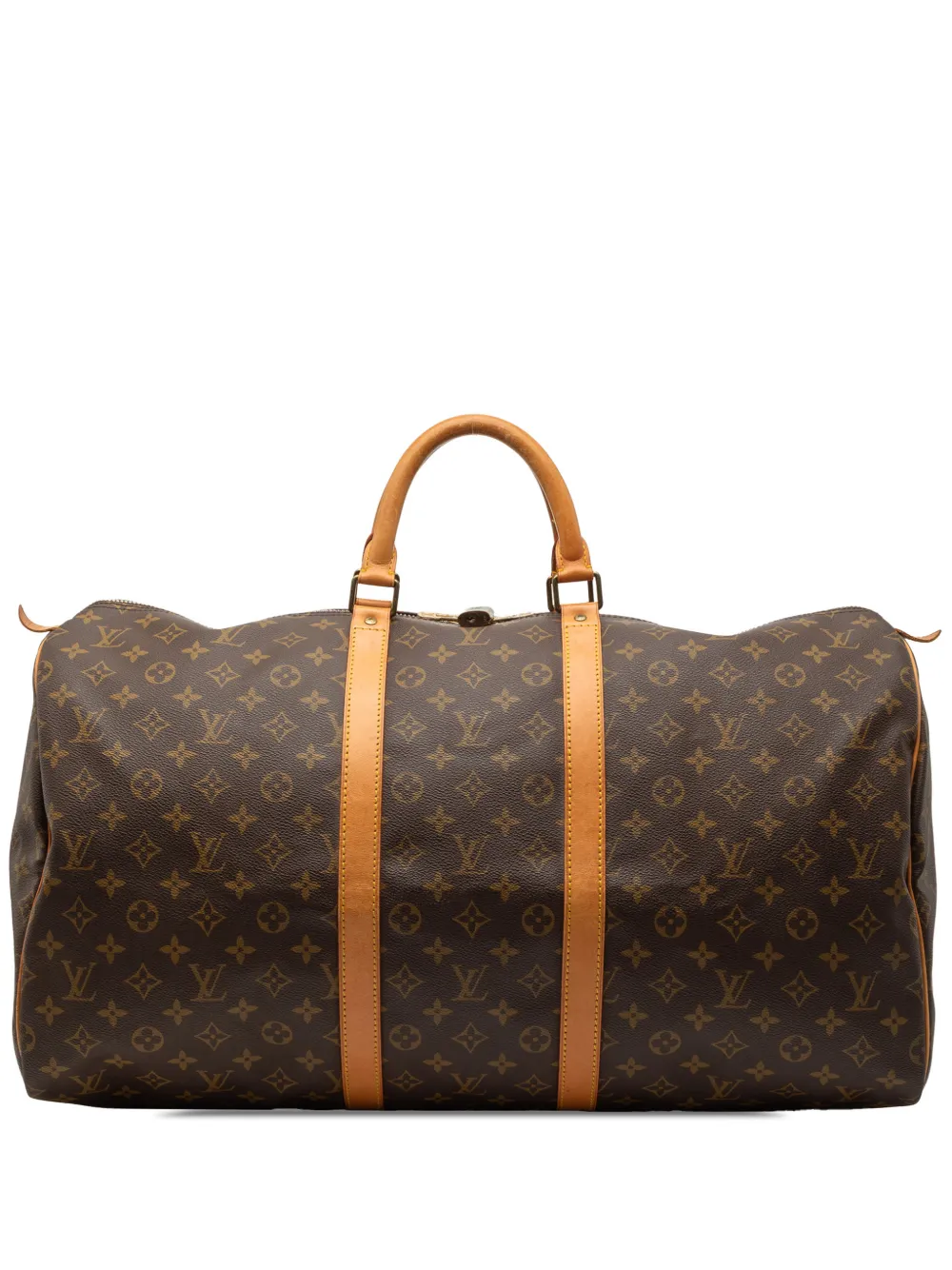 Louis Vuitton Pre-Owned 1980-2010 Monogram Keepall 55 travel bag - Marrone