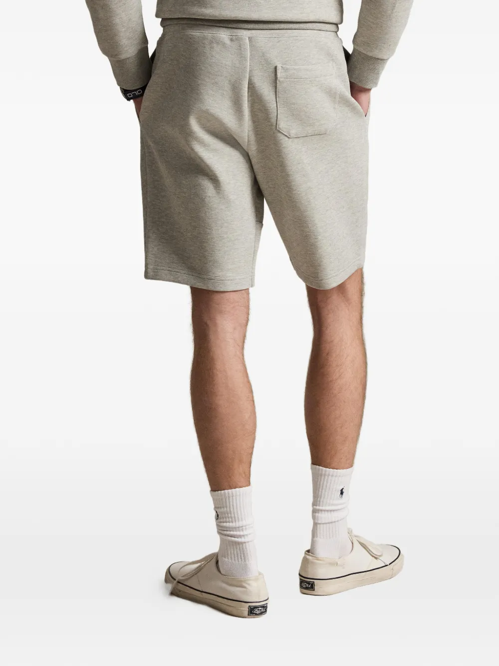 Polo Ralph Lauren Gebreide shorts met borduurwerk Grijs