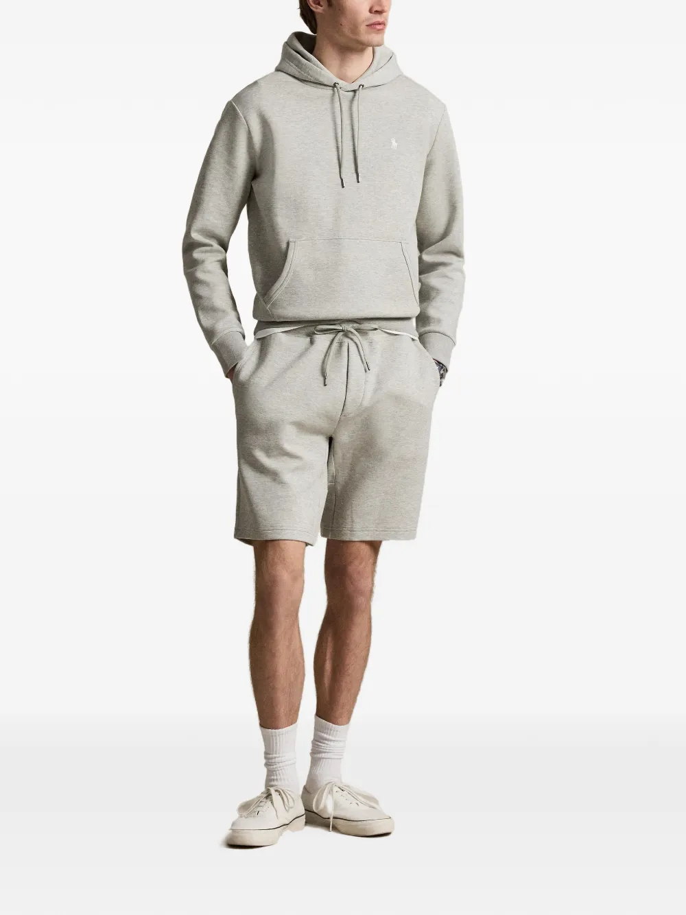 Polo Ralph Lauren kenmerkende Pony hoodie Grijs