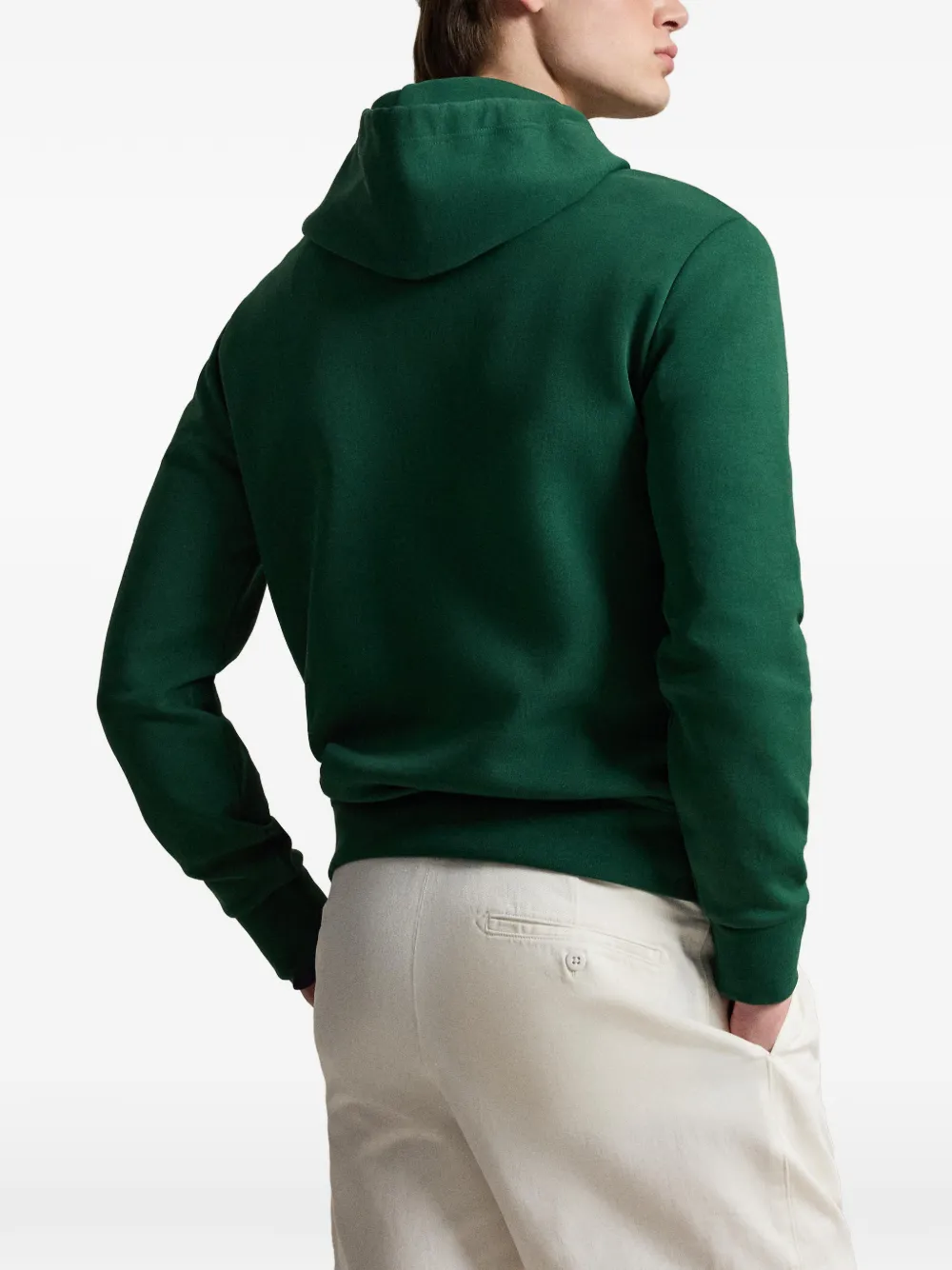 Polo Ralph Lauren Polon Pony dubbelgebreide hoodie Groen