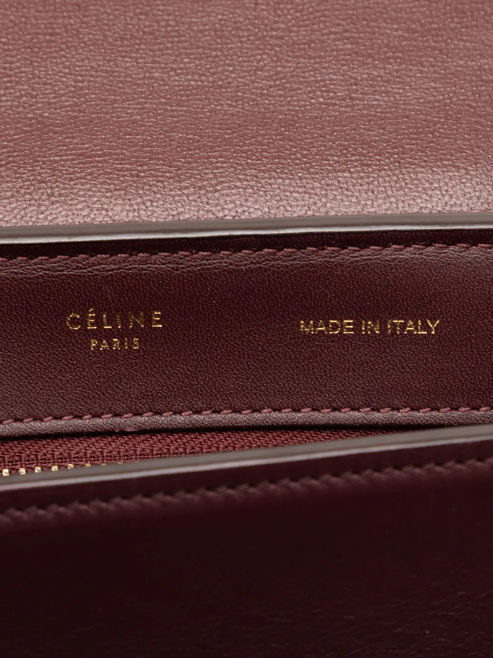 2014 Medium Tricolor Leather Trapeze Satchel
