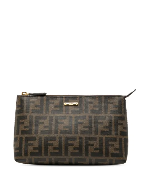 Fendi Pre-Owned 2010-2025 Zucca Coated Canvas pouch