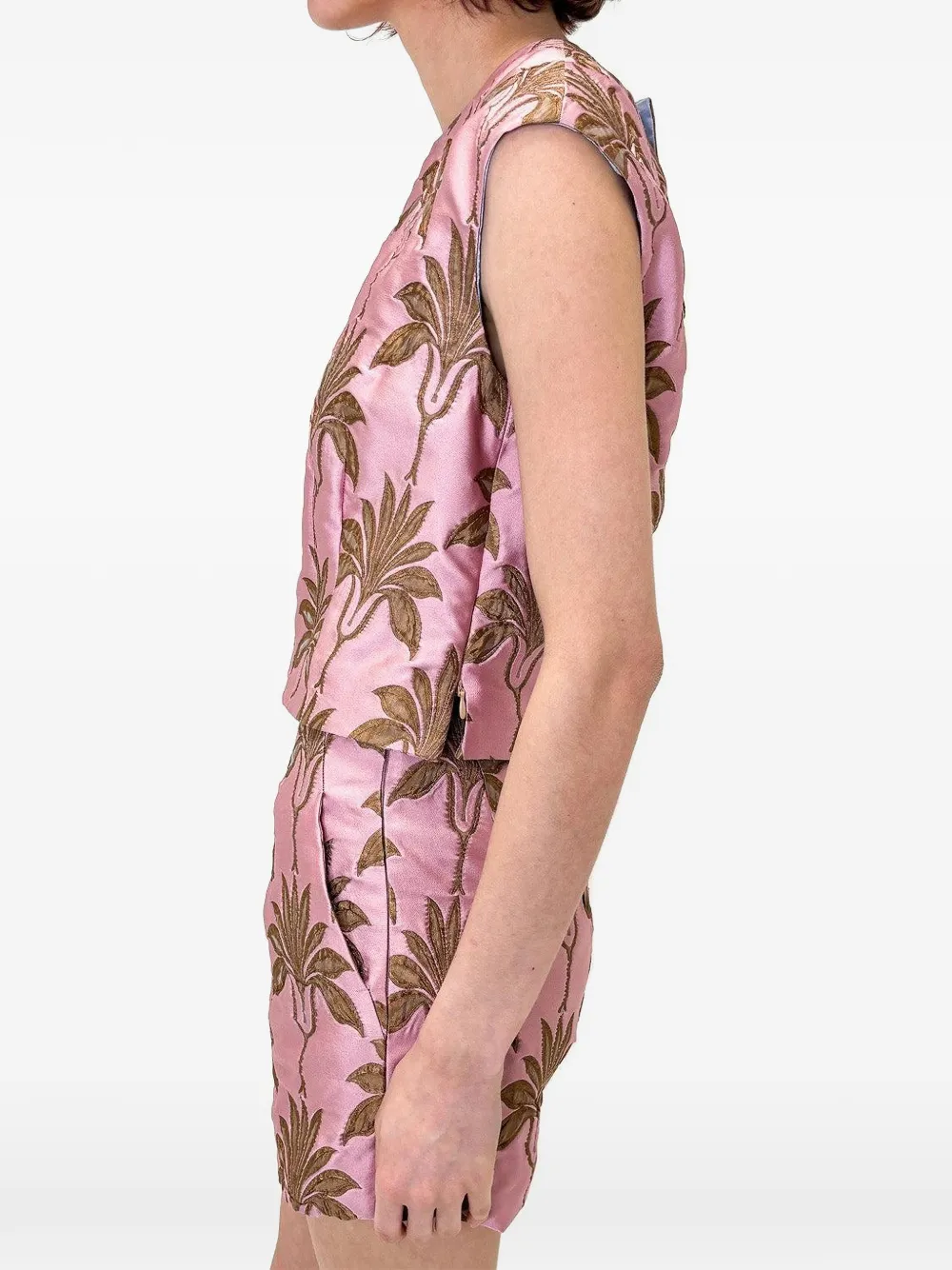  Odeeh Camicia Smanicata - Rosa 
