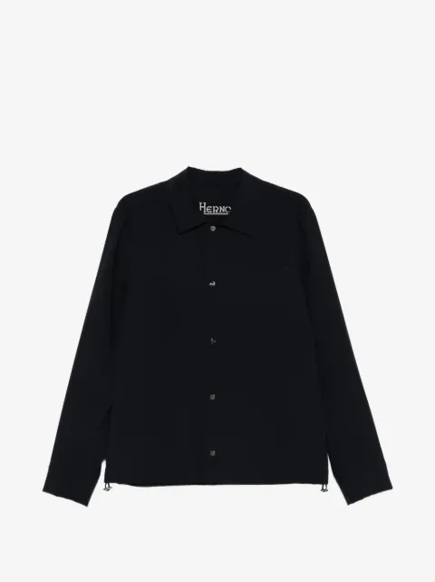 Herno buttoned shirt jacket