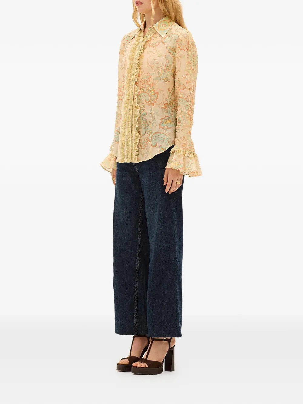 Frill Fiordaliso Blouse