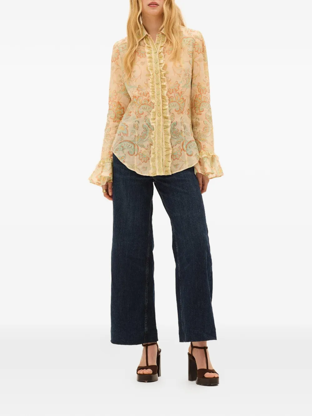 Frill Fiordaliso Blouse