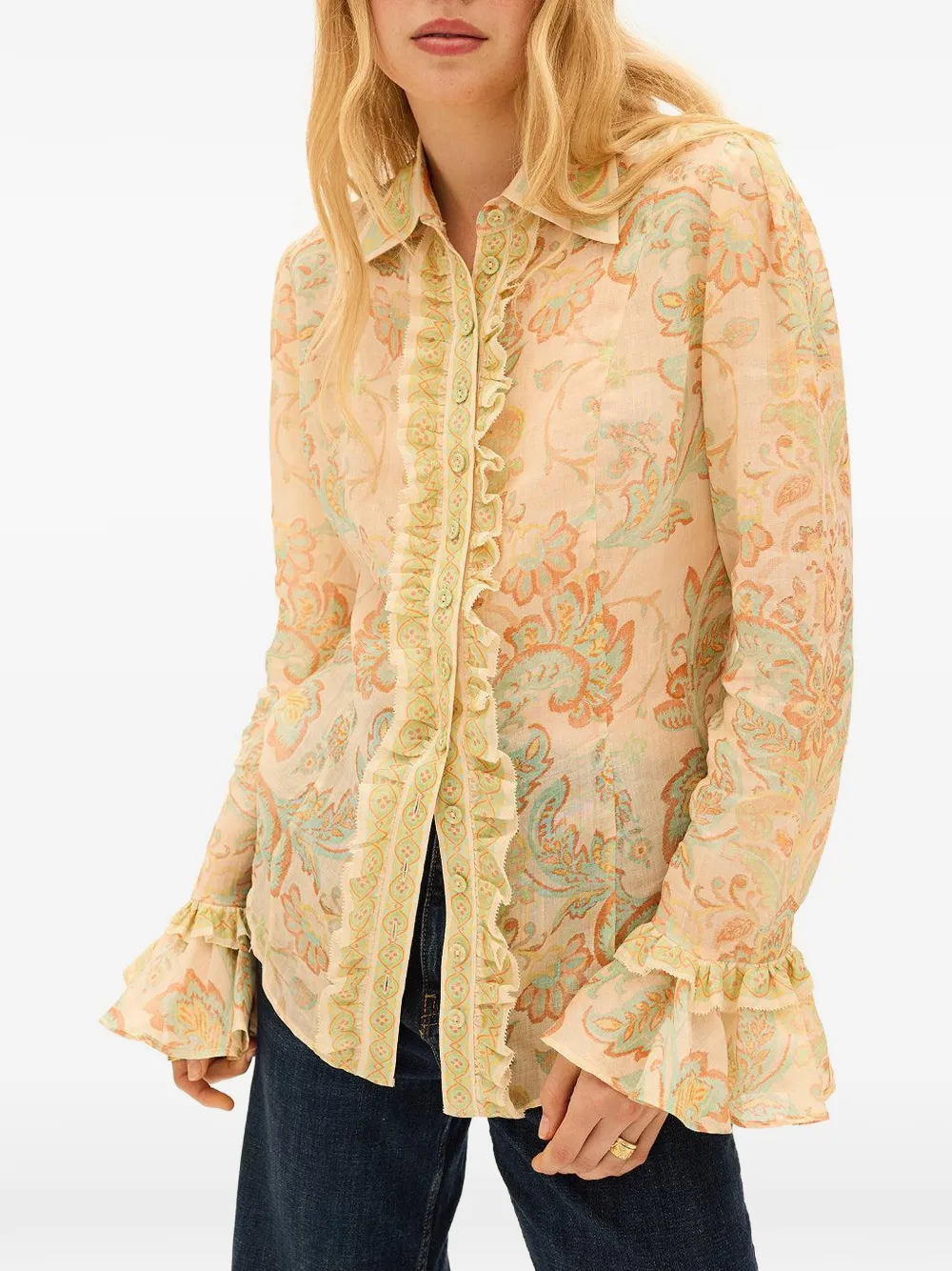 Frill Fiordaliso Blouse