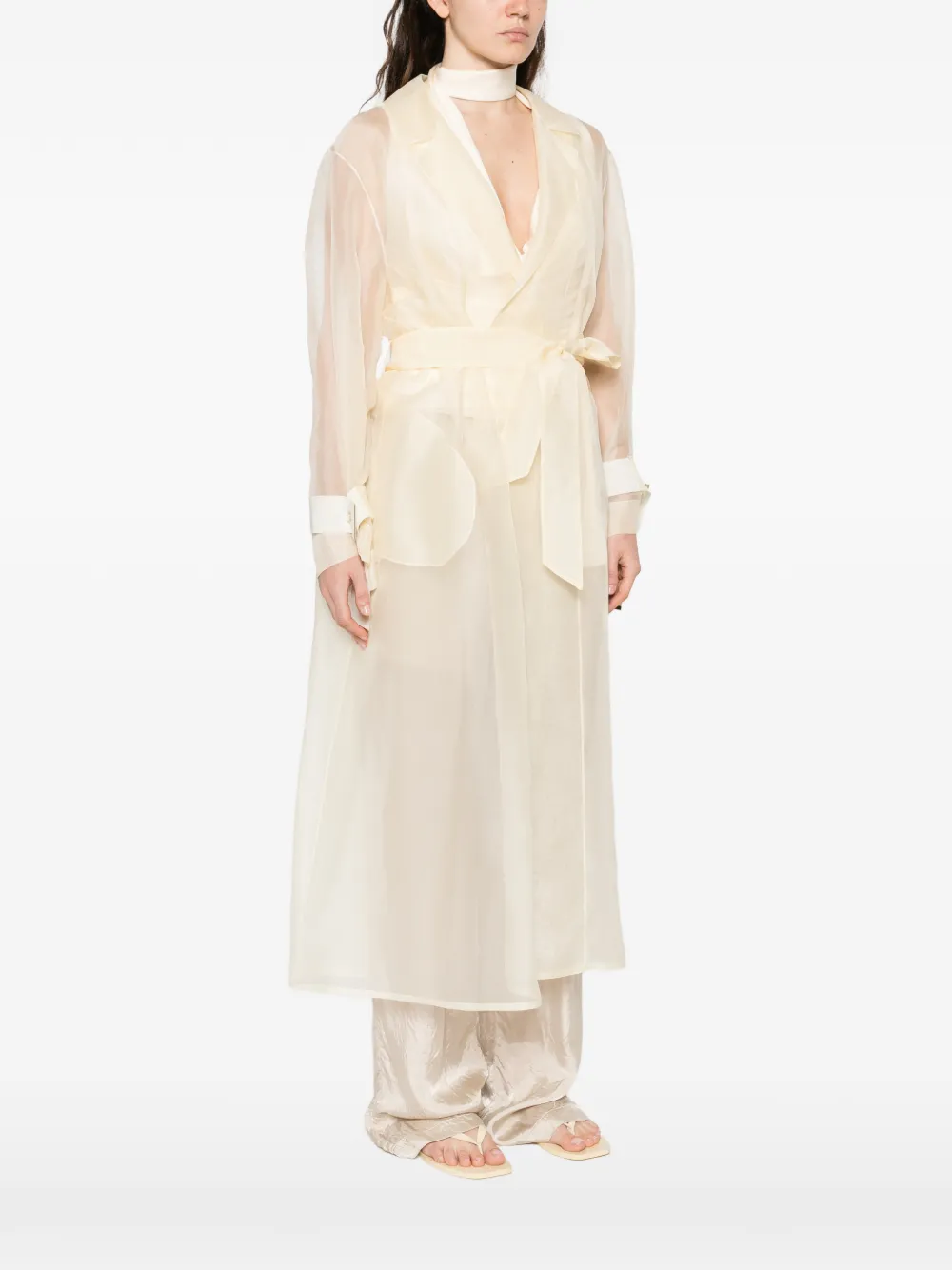 Herno Jas met ceintuur Beige
