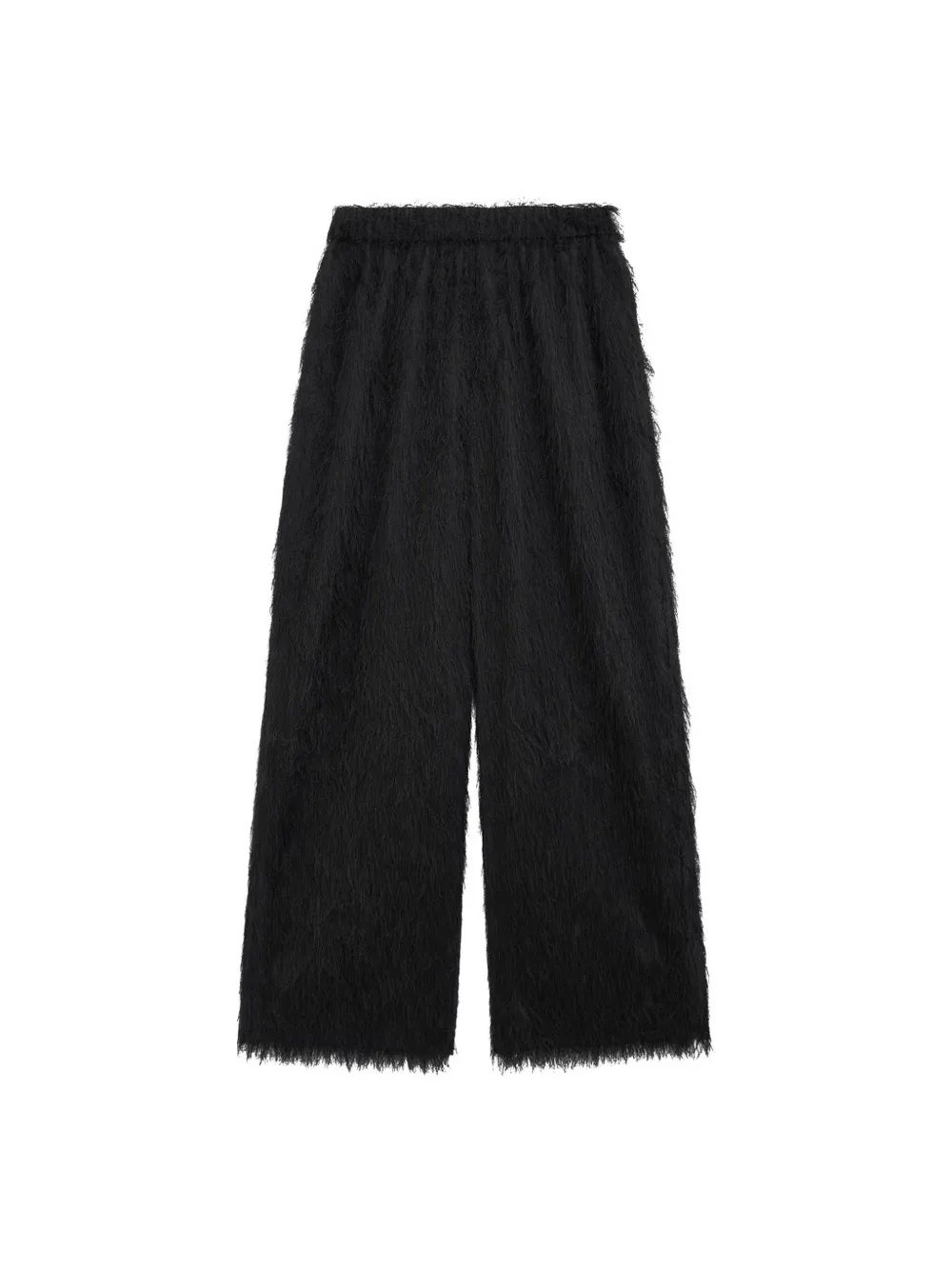The Frankie Shop Broek met franje Zwart