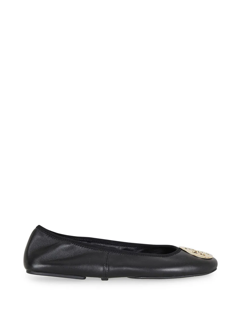 Tory Burch Ballerine Reva con logo - Nero
