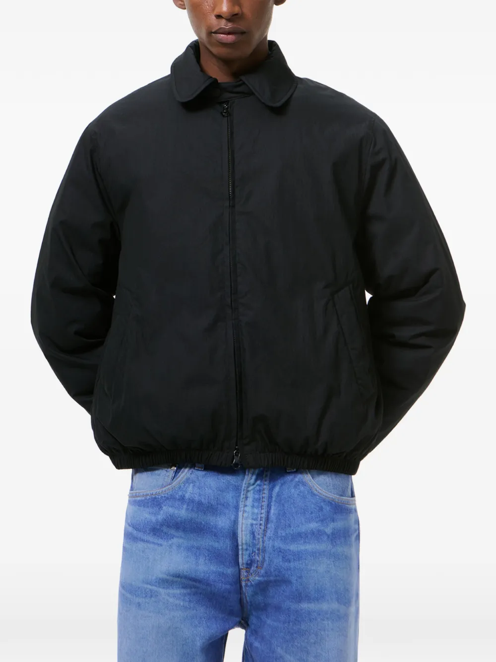 ジャケット・アウター OUR LEGACY PUFFA, Black Cotton Nylon, 44 OUR LEGACY Avenue Puffa Jacket | Black | FARFETCH