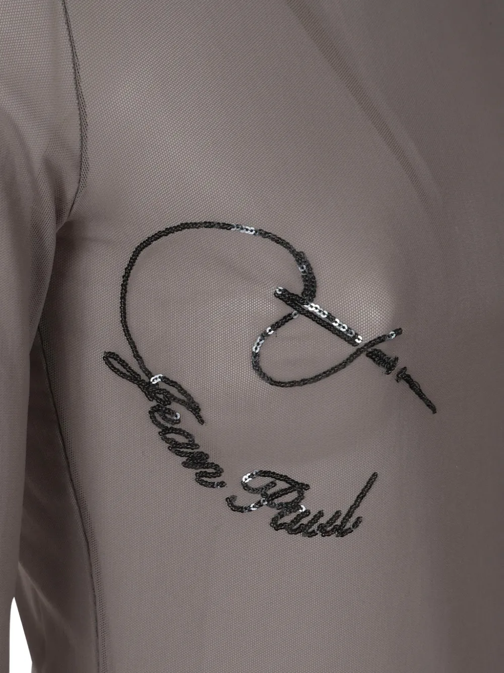 Sequin-Embellishment T-Shirt