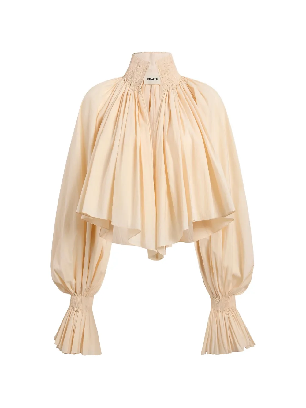 KHAITE Durer blouse - Toni neutri