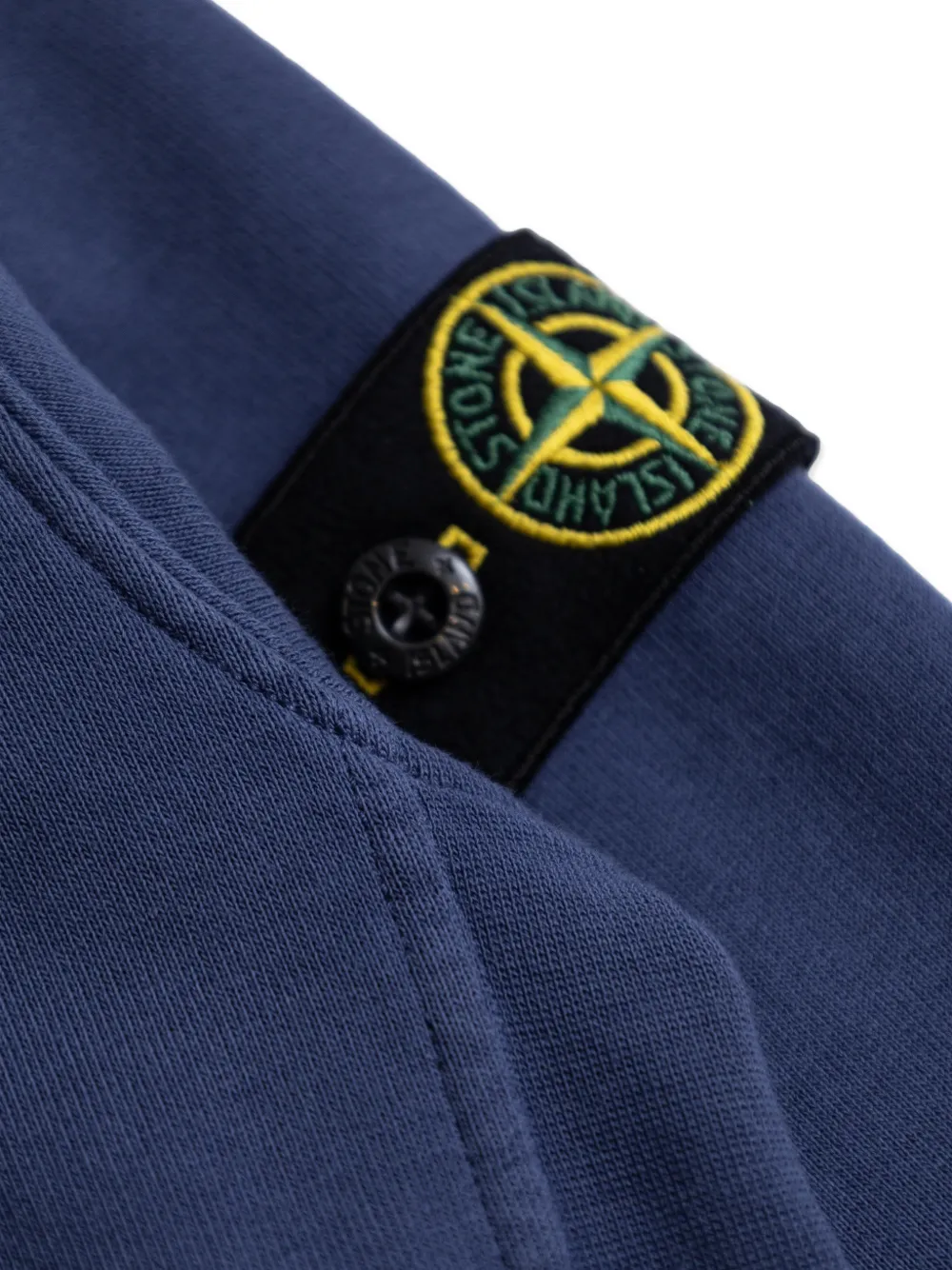 Stone Island Junior コンパスパッチ スウェットシャツ | ブルー