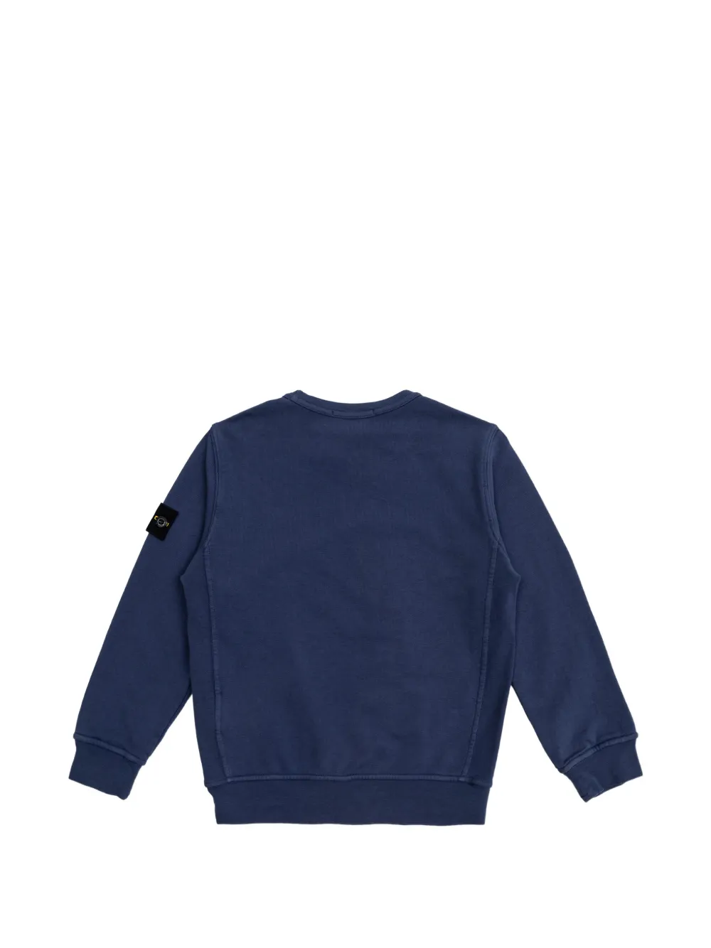 Stone Island Junior Sweater met Compass-logopatch Blauw