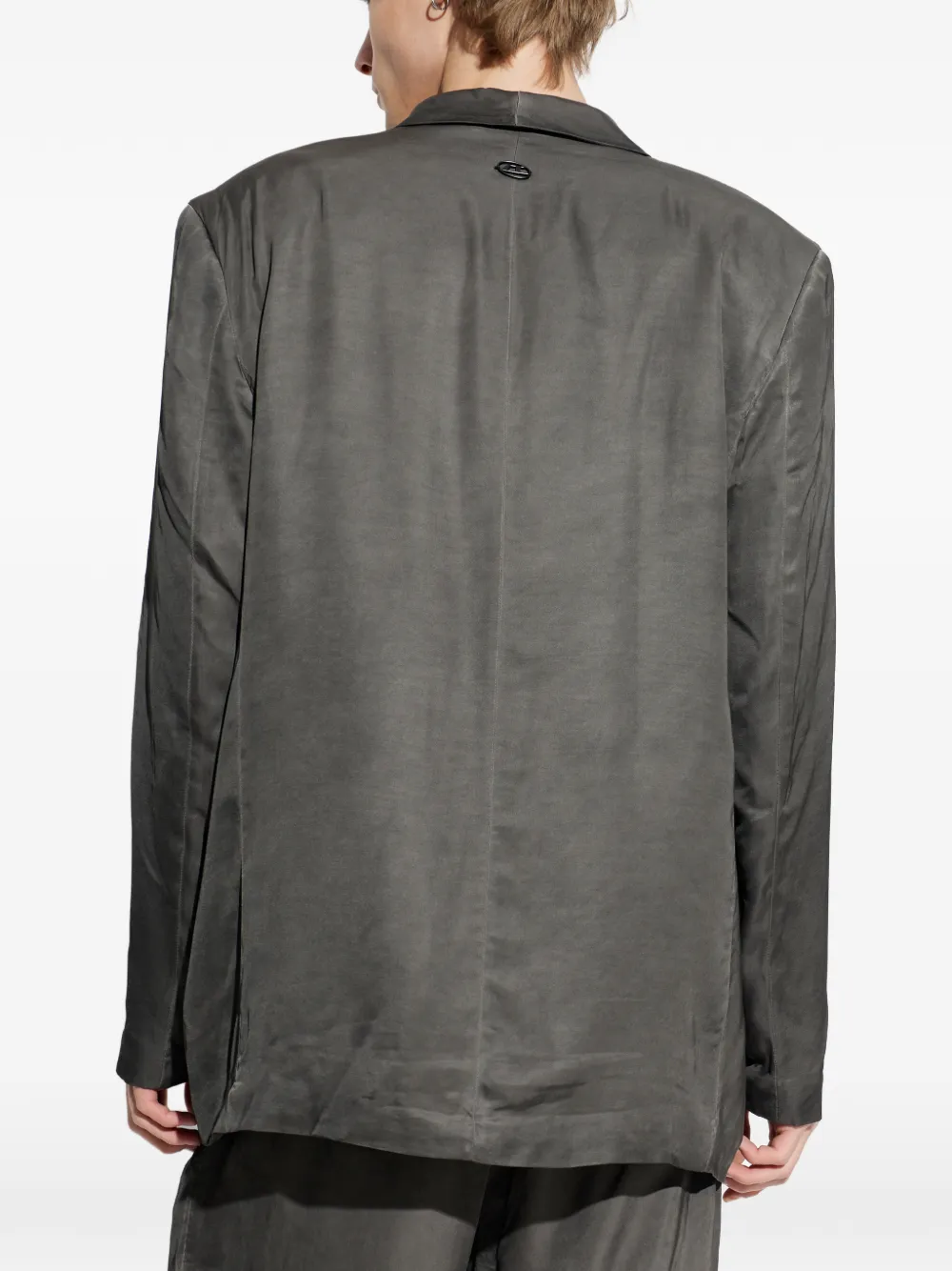 Diesel Blazer met dubbele rij knopen Grijs