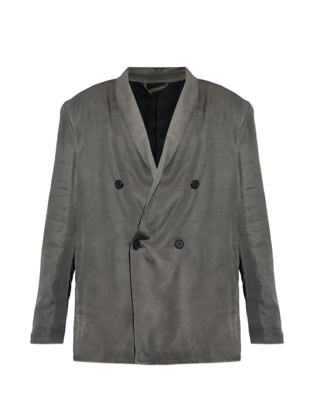 Diesel double-breasted blazer - Grigio