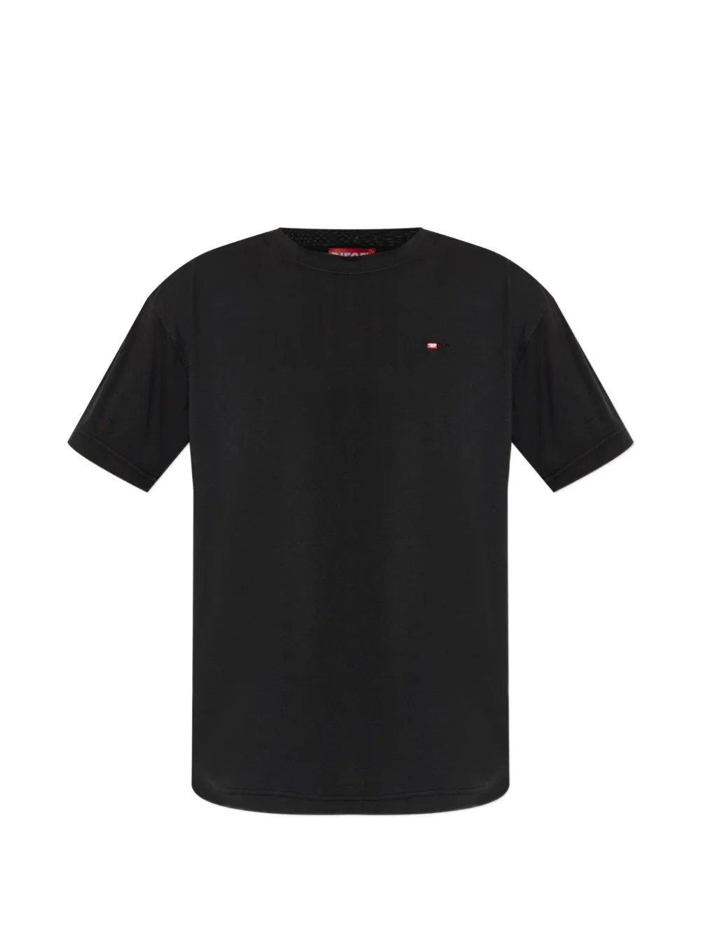 Diesel logo-detaqil T-shirt - Nero