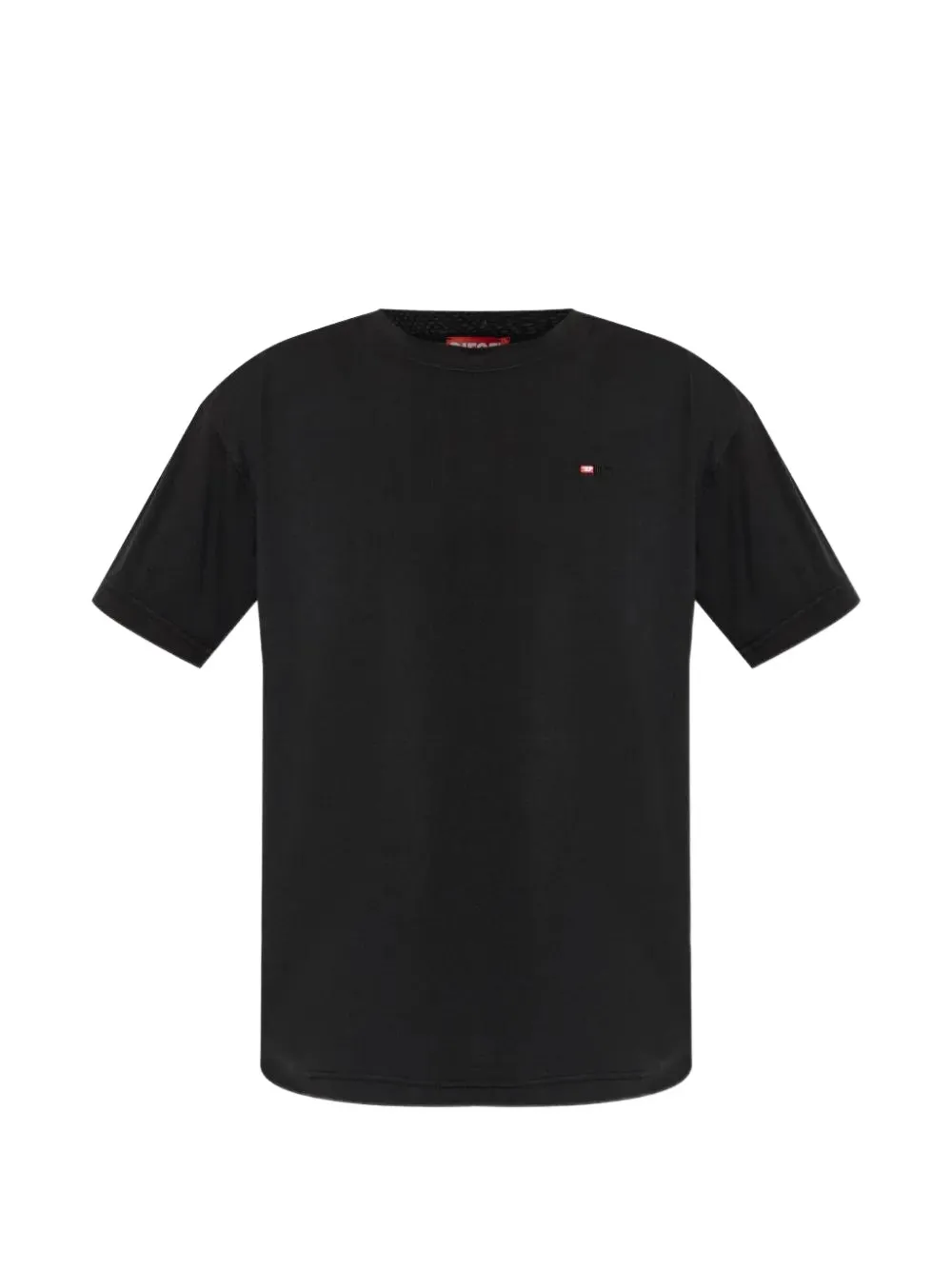 Diesel logo-detaqil T-shirt - Schwarz