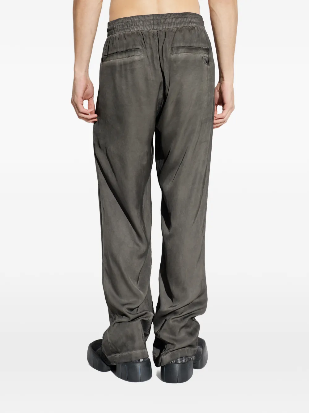 Diesel Elastische broek Grijs