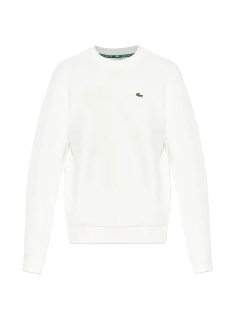 Lacoste embroidered crew-neck sweatshirt