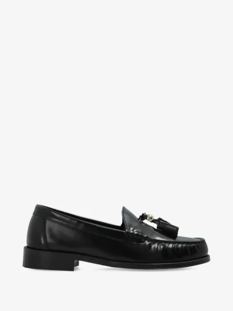 Furla tassel-detail leather loafers