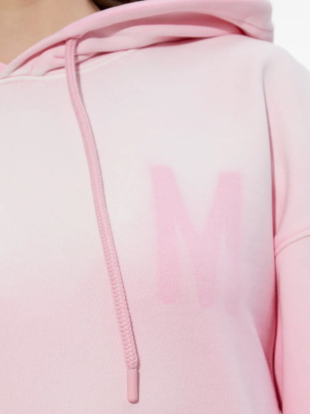 Moschino Hoodie met tie-dye print Roze