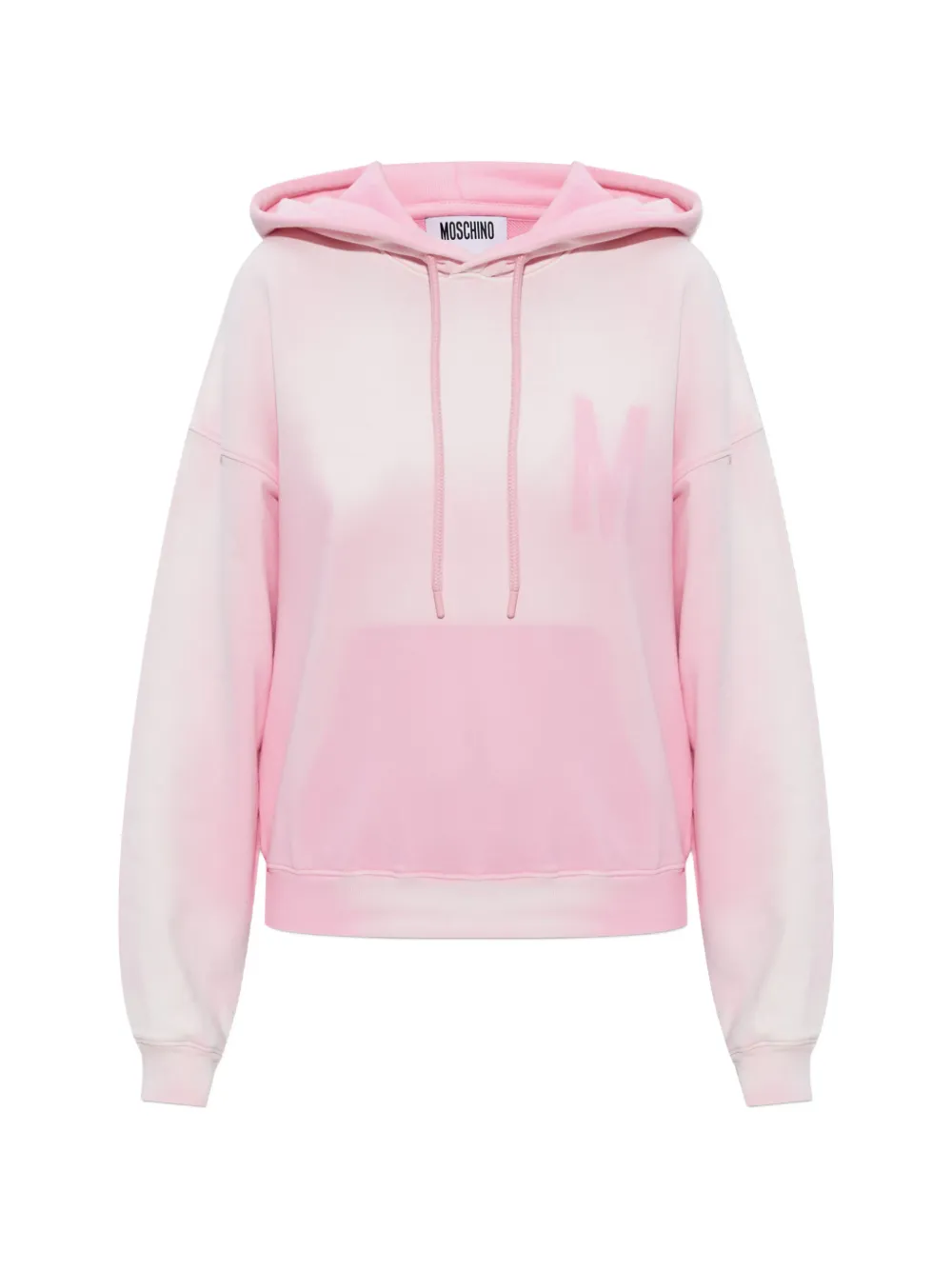 Moschino tie-dye patterned hoodie - Rosa