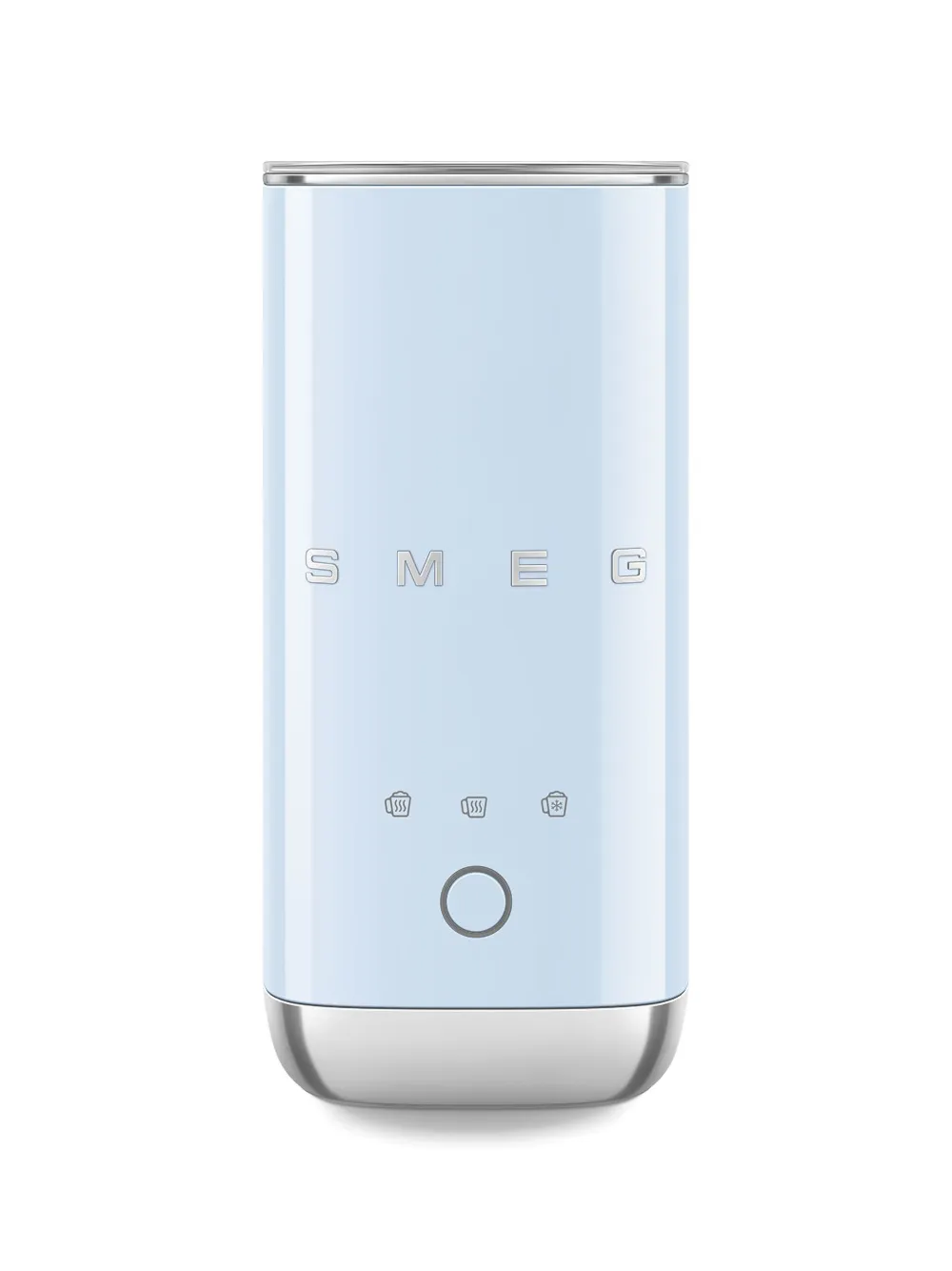 Smeg logo-detail milk frother - Blu