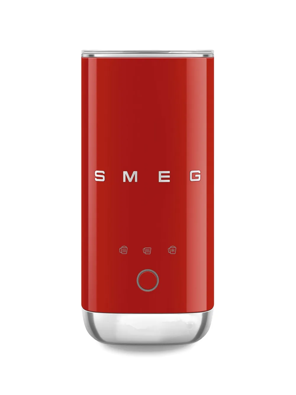 Smeg logo-detail milk frother - Rosso
