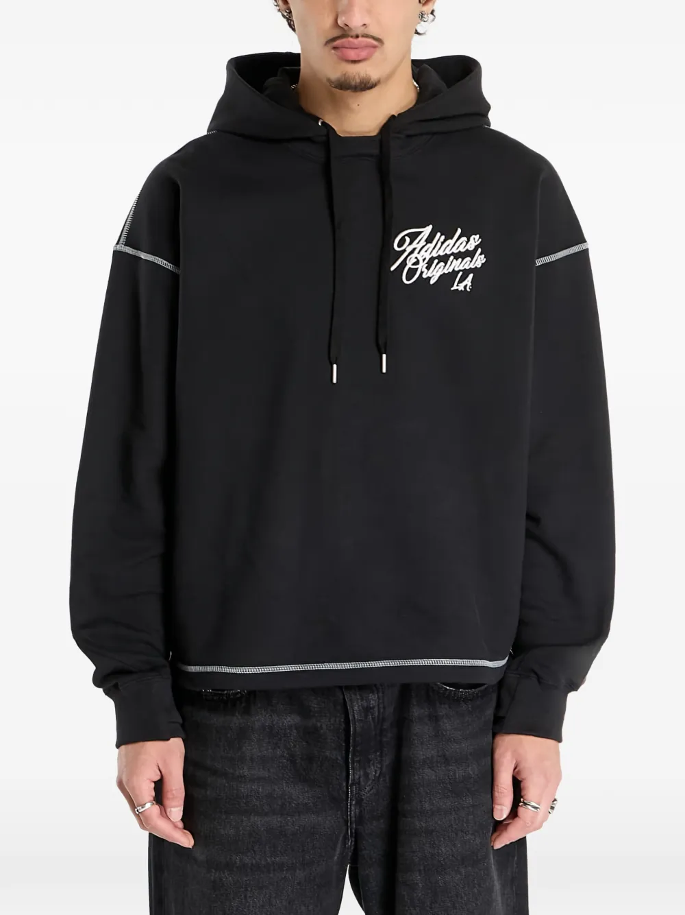 adidas x LA Originals Santa Monica hoodie - Nero