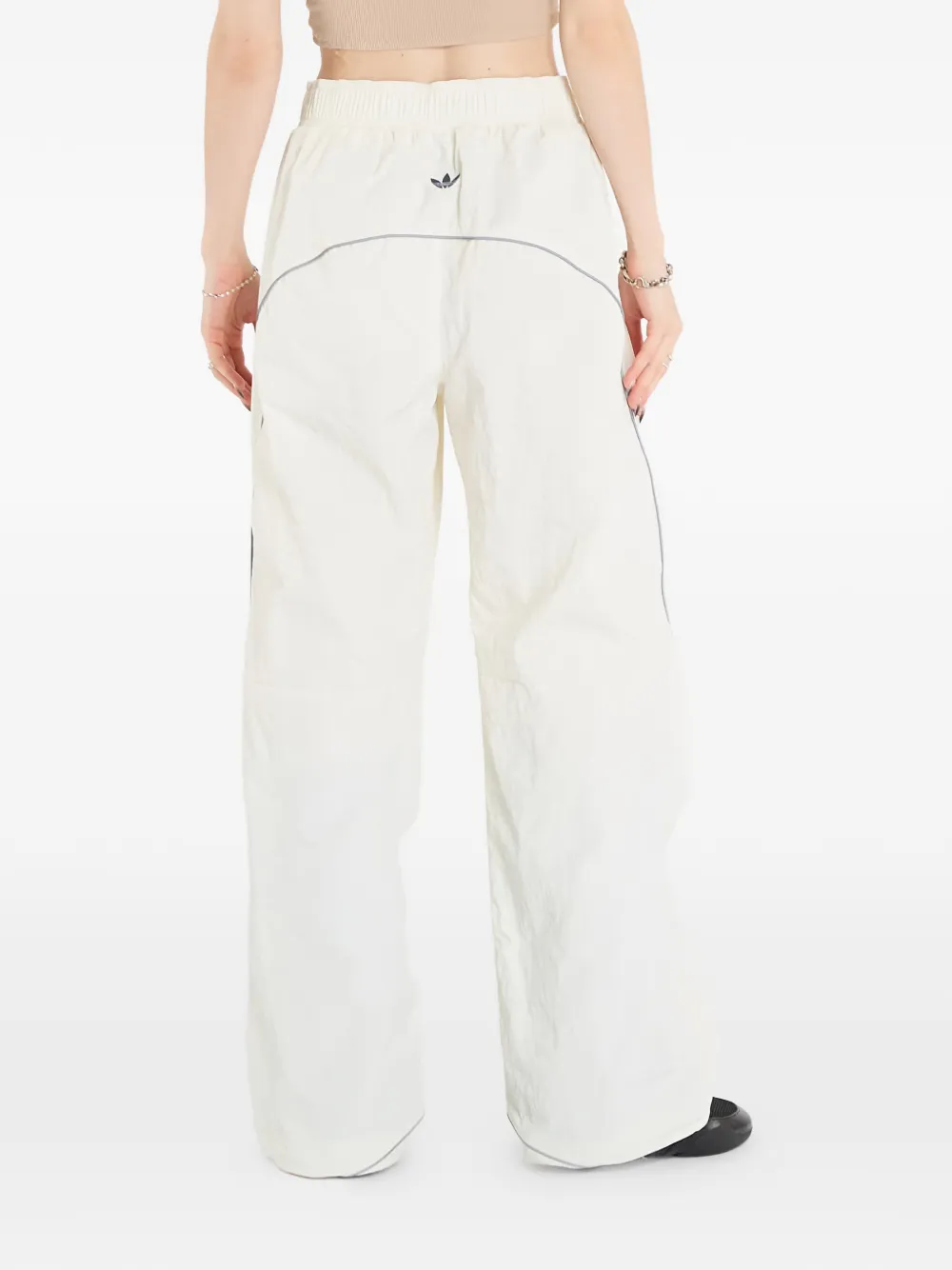 adidas Airdrome Shield broek met vlakken Wit
