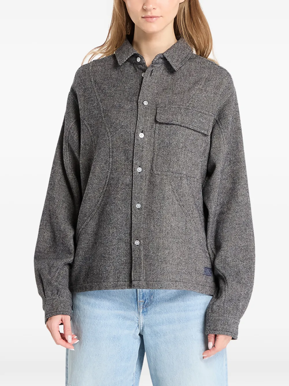  Dime Chest-pocket Shirt - Grey 