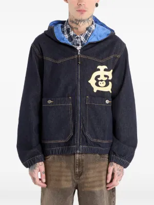 Huf Global Transit Varsity Jacket | Blue | FARFETCH