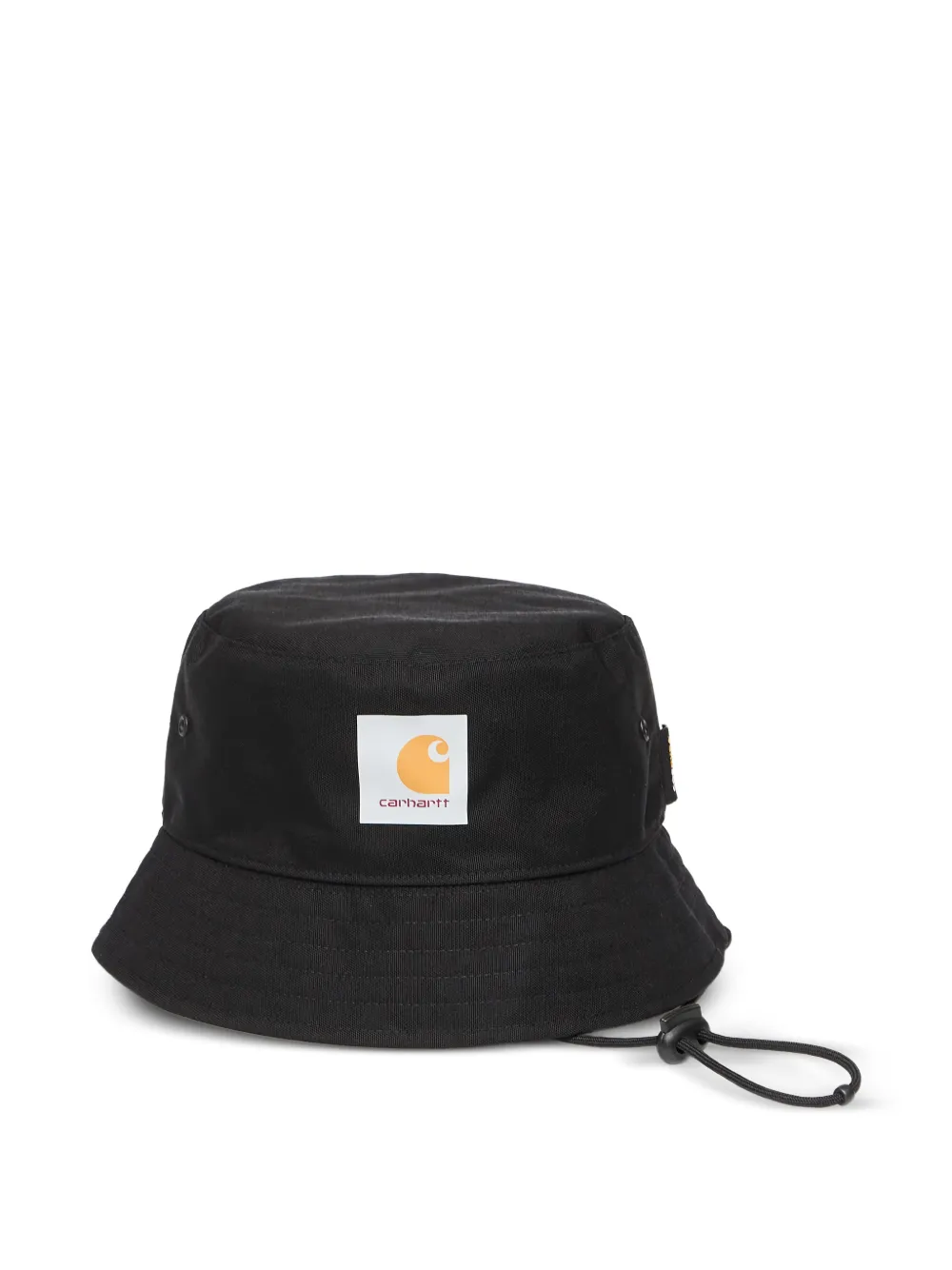 Carhartt WIP logo-detail bucket hat - Schwarz