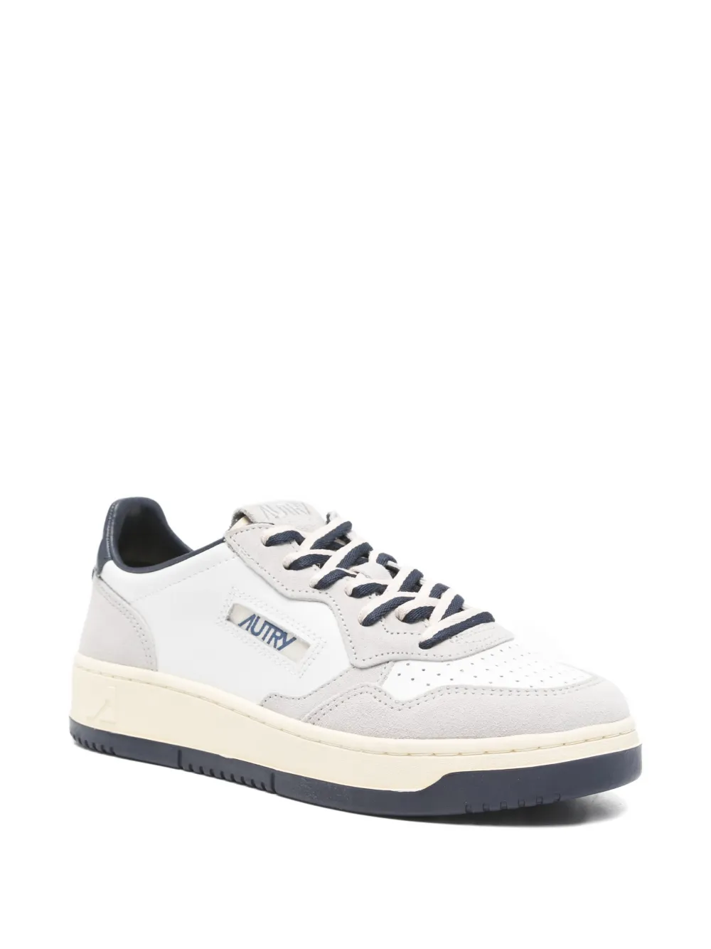 Autry Medalist low-top sneakers met vlakken Wit