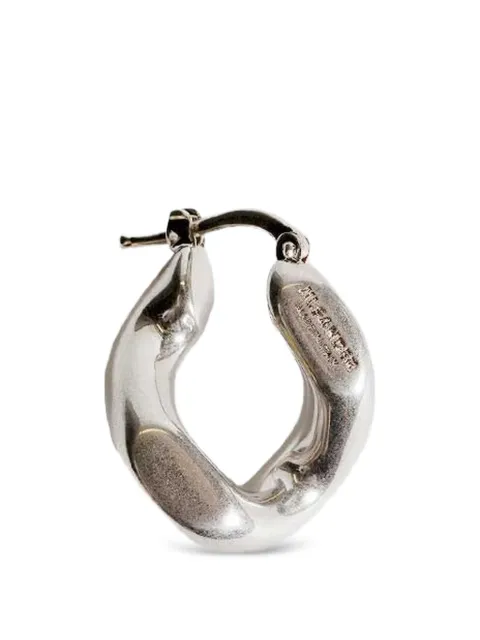 Jil Sander silver-tone earring