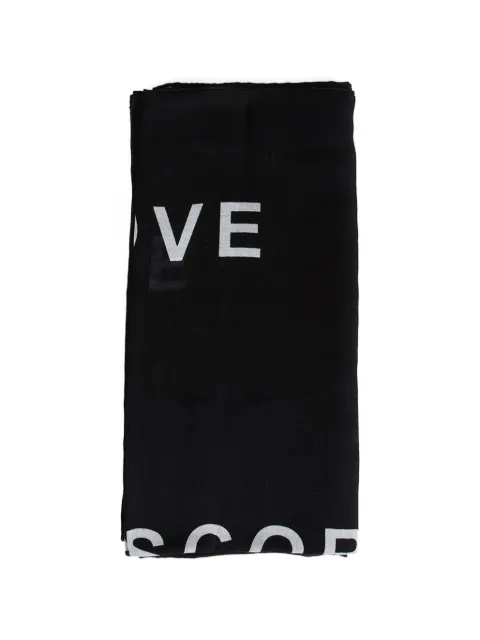 Rick Owens printed scarf